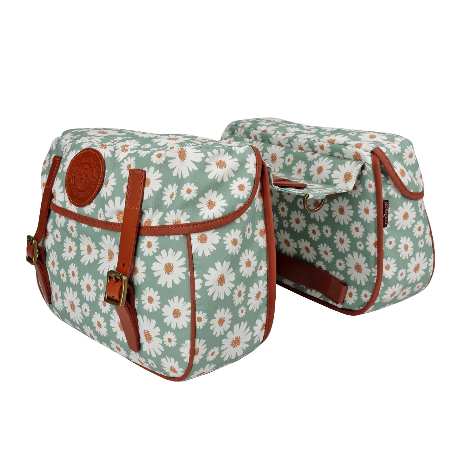 Amazon.co.jp: TOURBON 自転車リアバッグ パニアバッグ 複数の仕切り