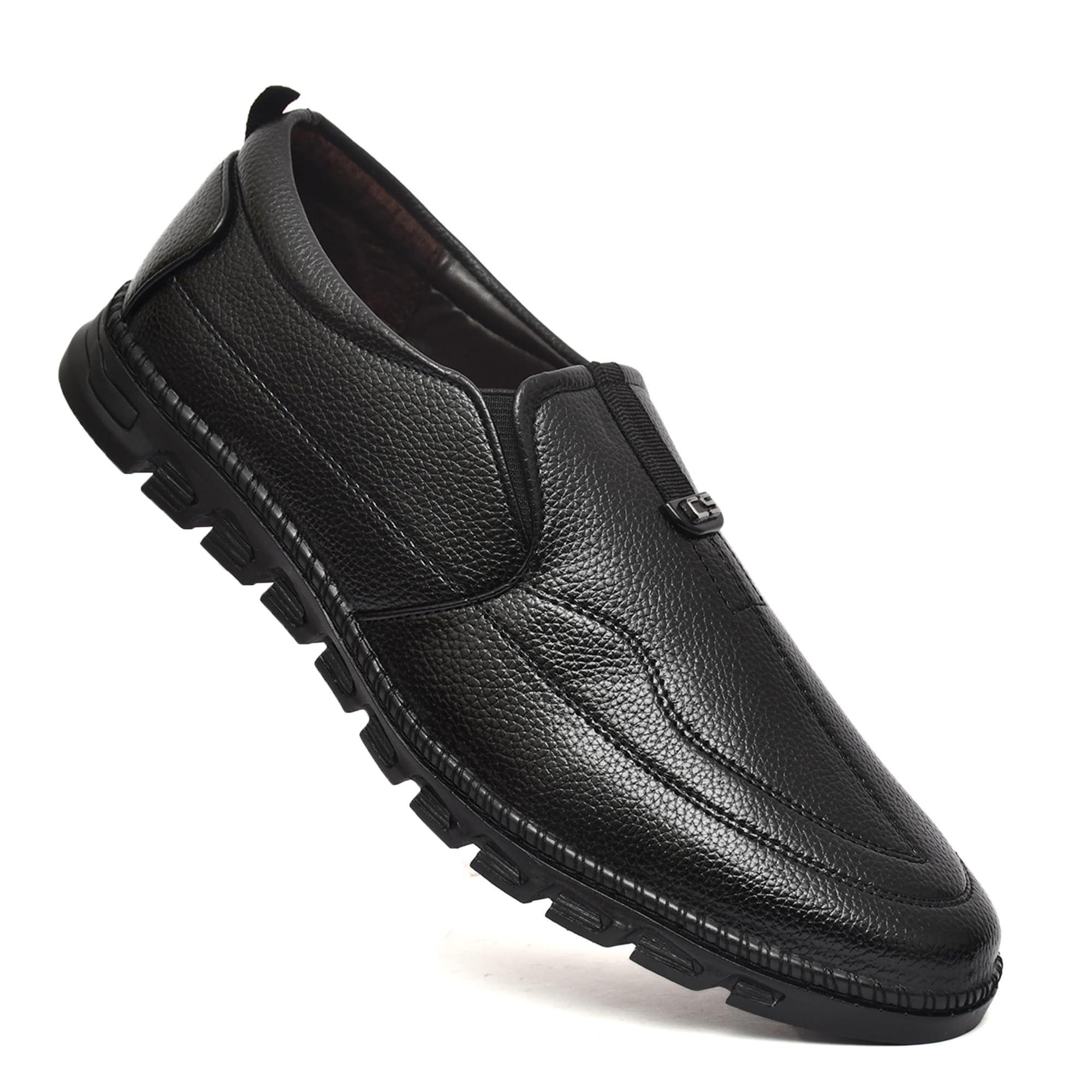 BIGGIE Mens SyntheticLightweight Casual Loafer Shoe for Men 10 (UK/INDA Black (B0DC3RLLLH) Amazon Price History, Amazon Price Tracker