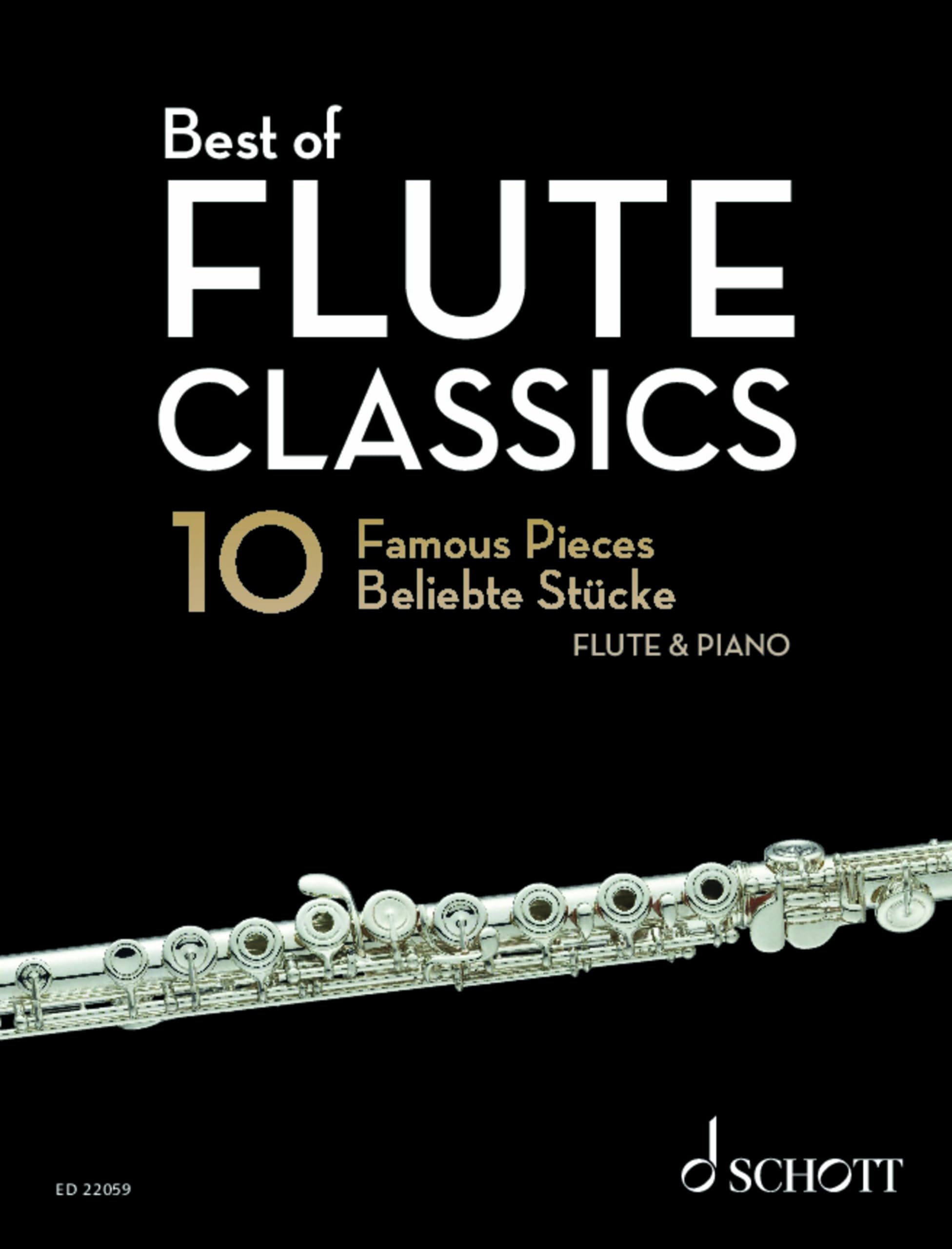 Best of Flute Classics: 10 Famous Pieces for Flute and Piano