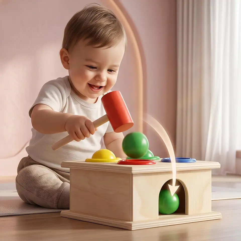 BAYBEE Pounding Developing Dexterity Educational Activity