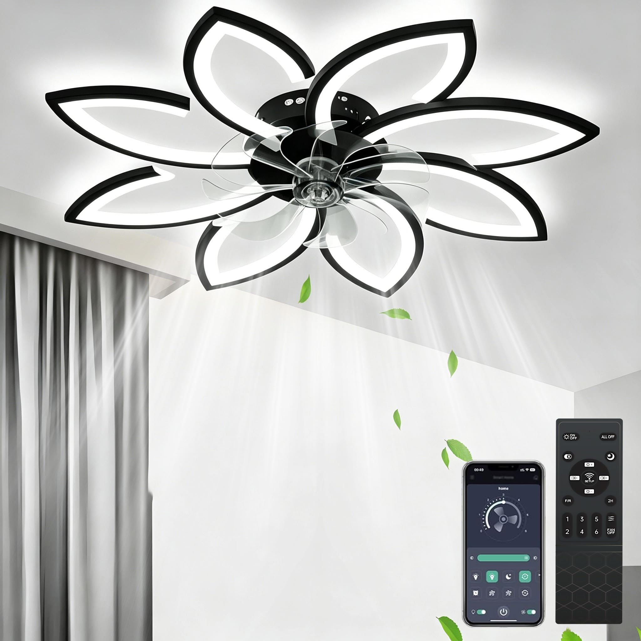 SPEVCH petal ceiling fan