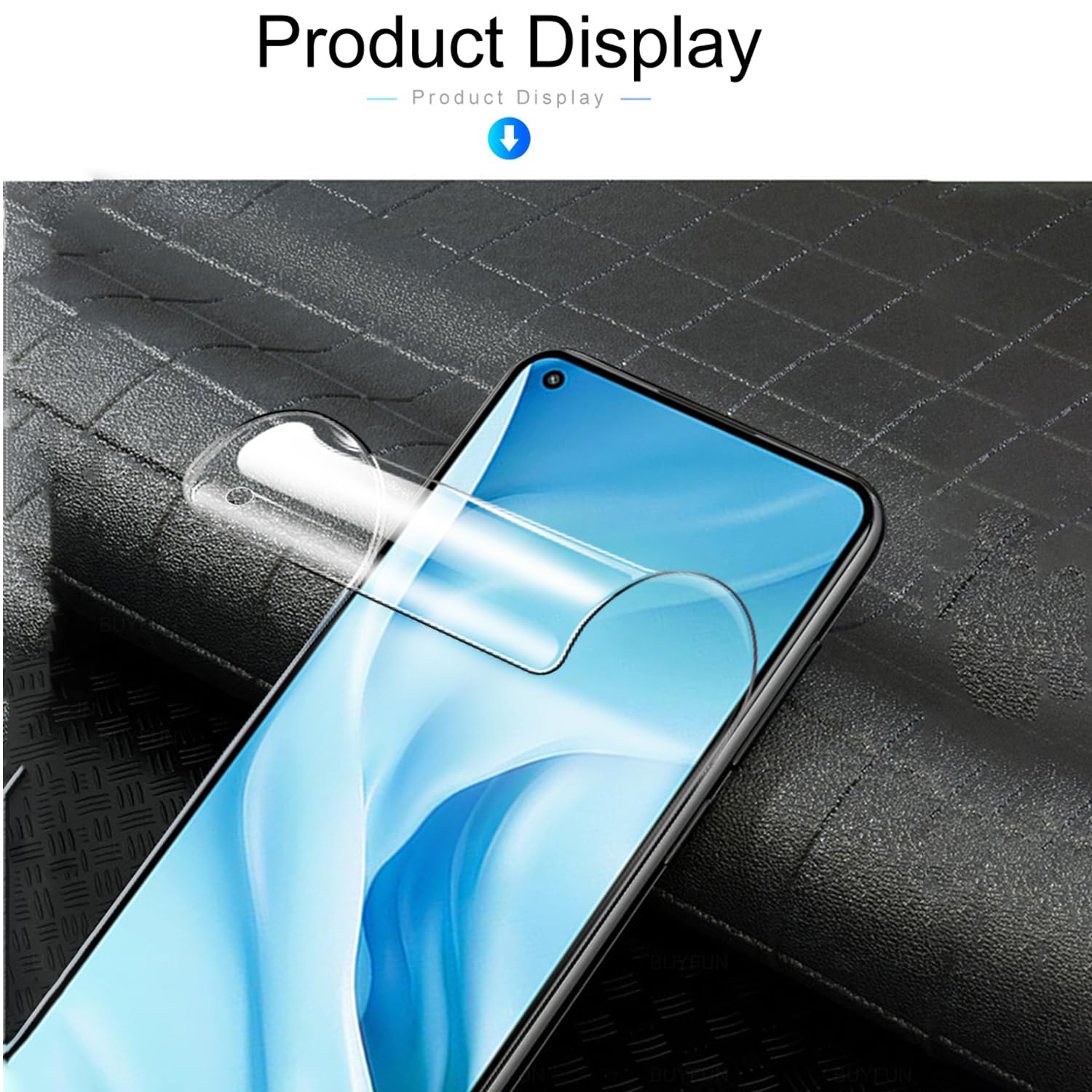 Pellicola Idrogel Per Oppo Find X5 Lite – Set 2 Pezzi, Copertura 3D, Supporto Impronte, Auto-riparante, HD Trasparente