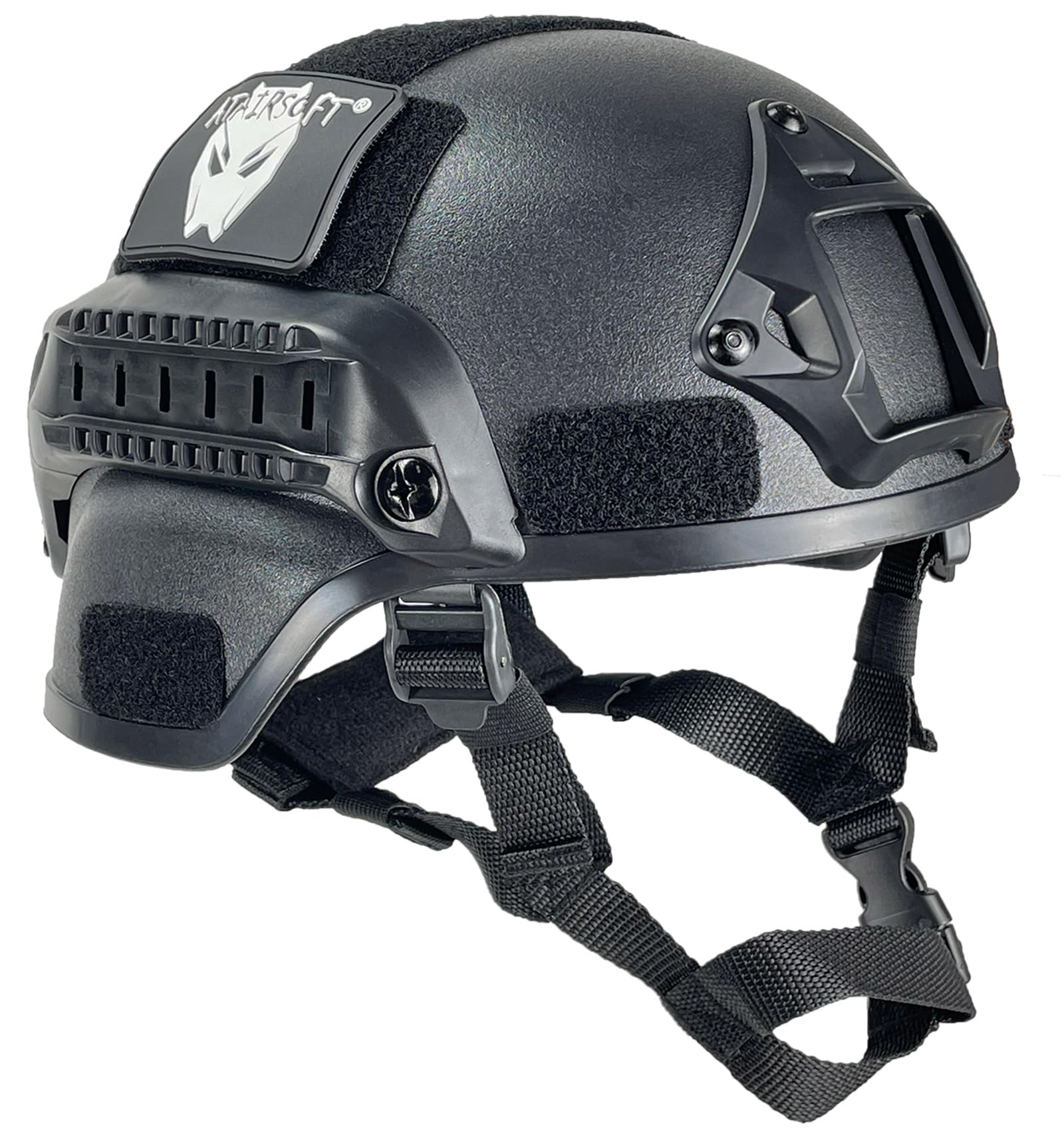 ATAIRSOFT MICH 2000 Stil Softair Taktisch Kampf Armee Militär Airsoft Paintball Helm mit Seitenschiene und NVG Montieren