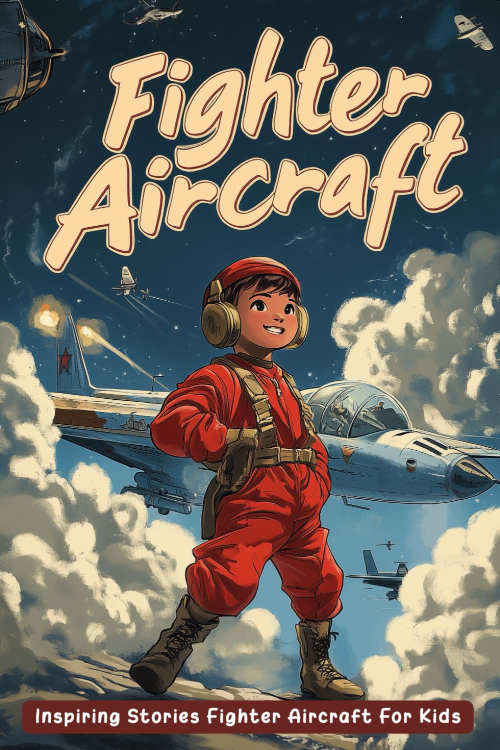 Inspiring Stories Fighter Aircraft For Kids: Soar High with Inspiring Fighter Aircraft Tales & Heroic Pilots! (A Must-Have for Young Aviators)