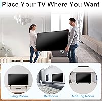 Vista 8 de Soporte de TV de 49 pulgadas, 50 pulgadas, 55 pulgadas, patas de TV LG para 55UJ6300, 55UJ6540, 55UK6200, 55UK6300, 55UK6500, 55LJ550M, 55UM7300