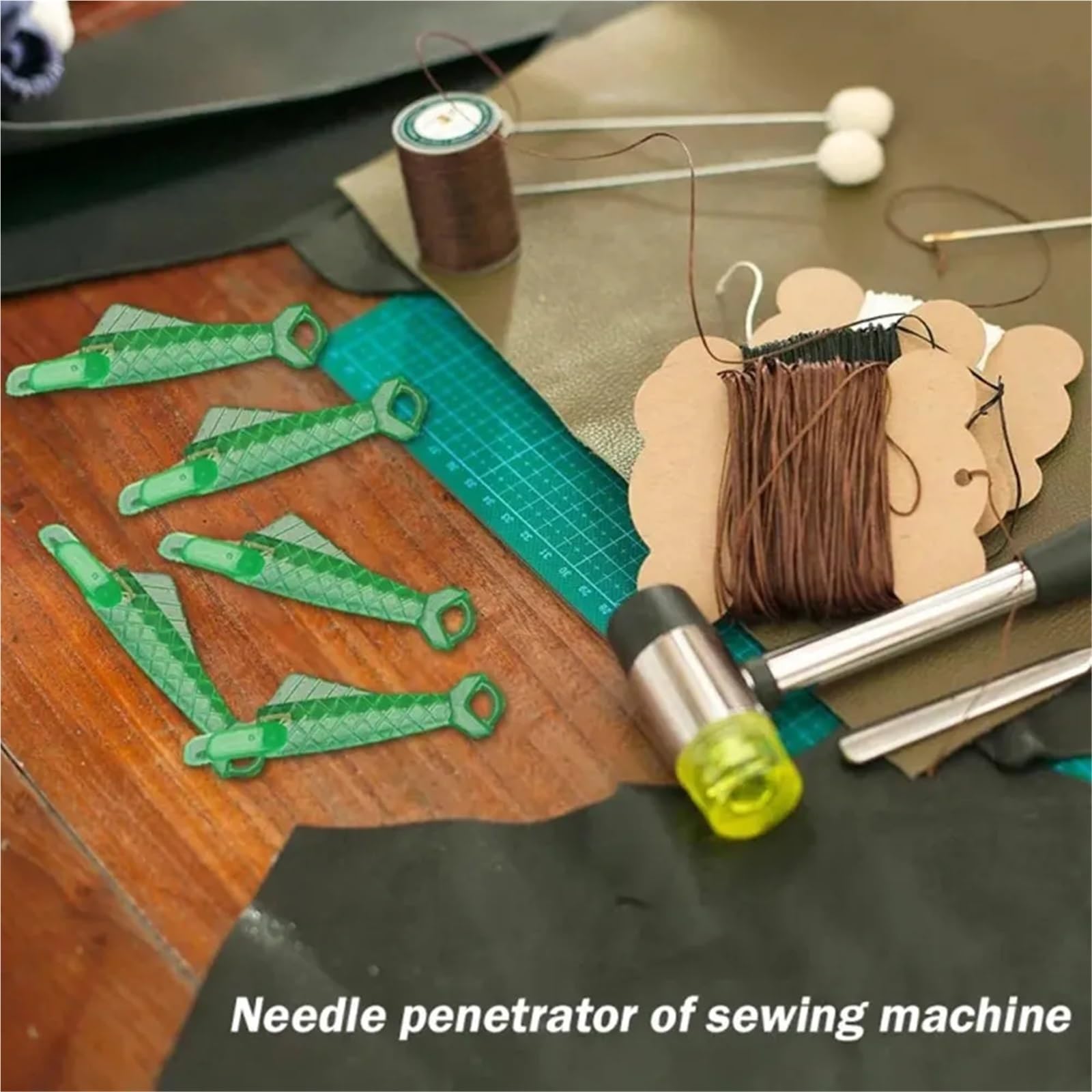 Infila-Aghi, Infila-Aghi Automatici in plastica Multicolore for Mini Macchina da Cucire 100 pz