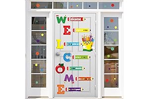 Door Decals for Classrooms: A Welcoming Display for Back-to-School Celebrations