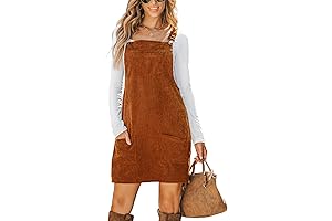 Corduroy Mini Fall Dress for Women
