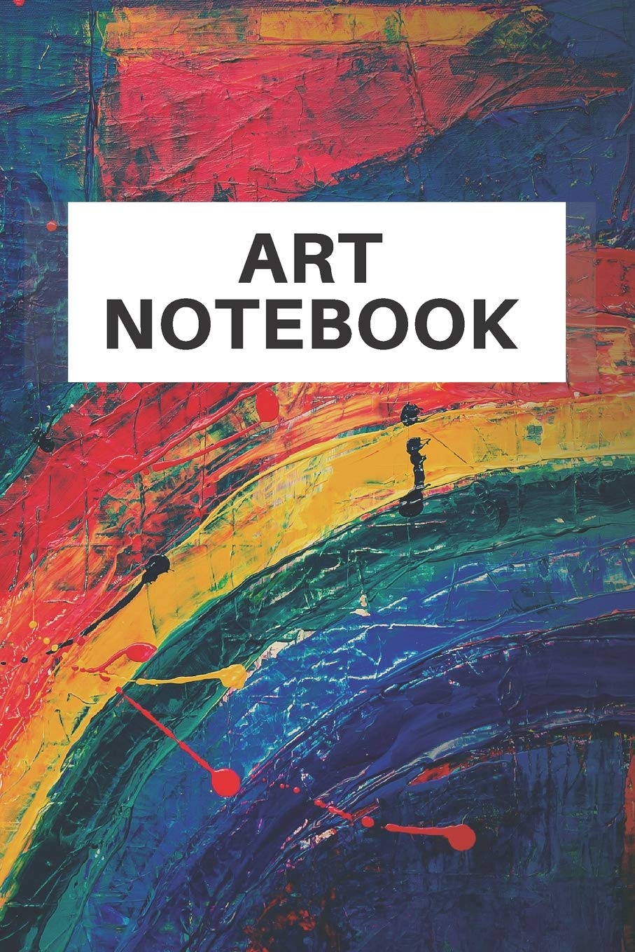 Art Notebook: Art Notebook; Artist Notebook; Art Journal; 6x9inch Notebook with 108-wide lines pages