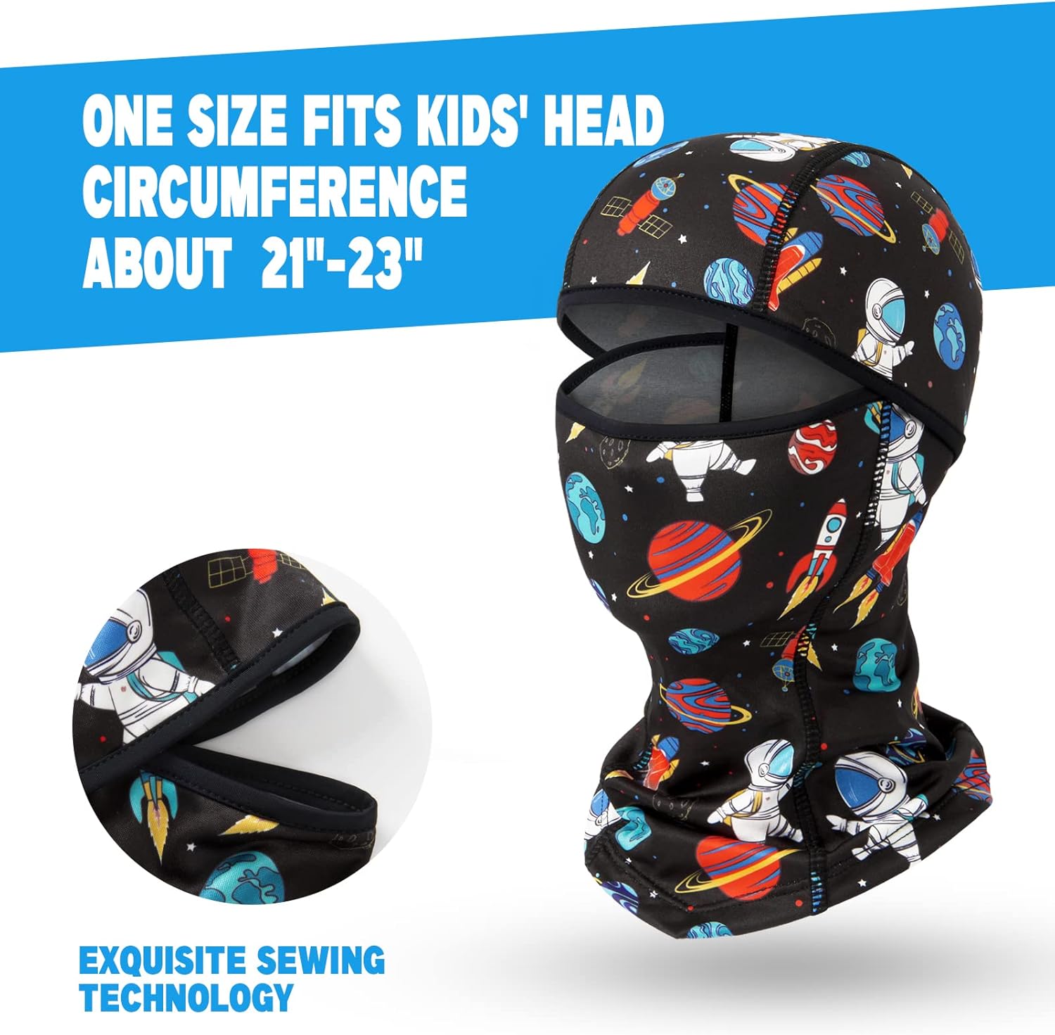 Dinosaurs Kids Balaclava Windproof Ski Face Warmer Neck Warmer for Boys Girls - Image 7