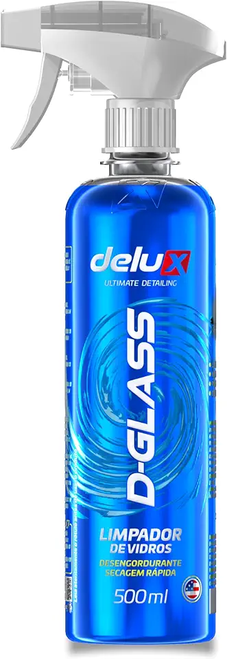 Luxcar Delux D-Glass Limpador de Vidros 500 ml – Desengordurante