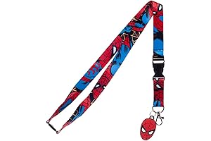 Spider-Man Wall Crawler 22” Lanyard With ID Sleeve