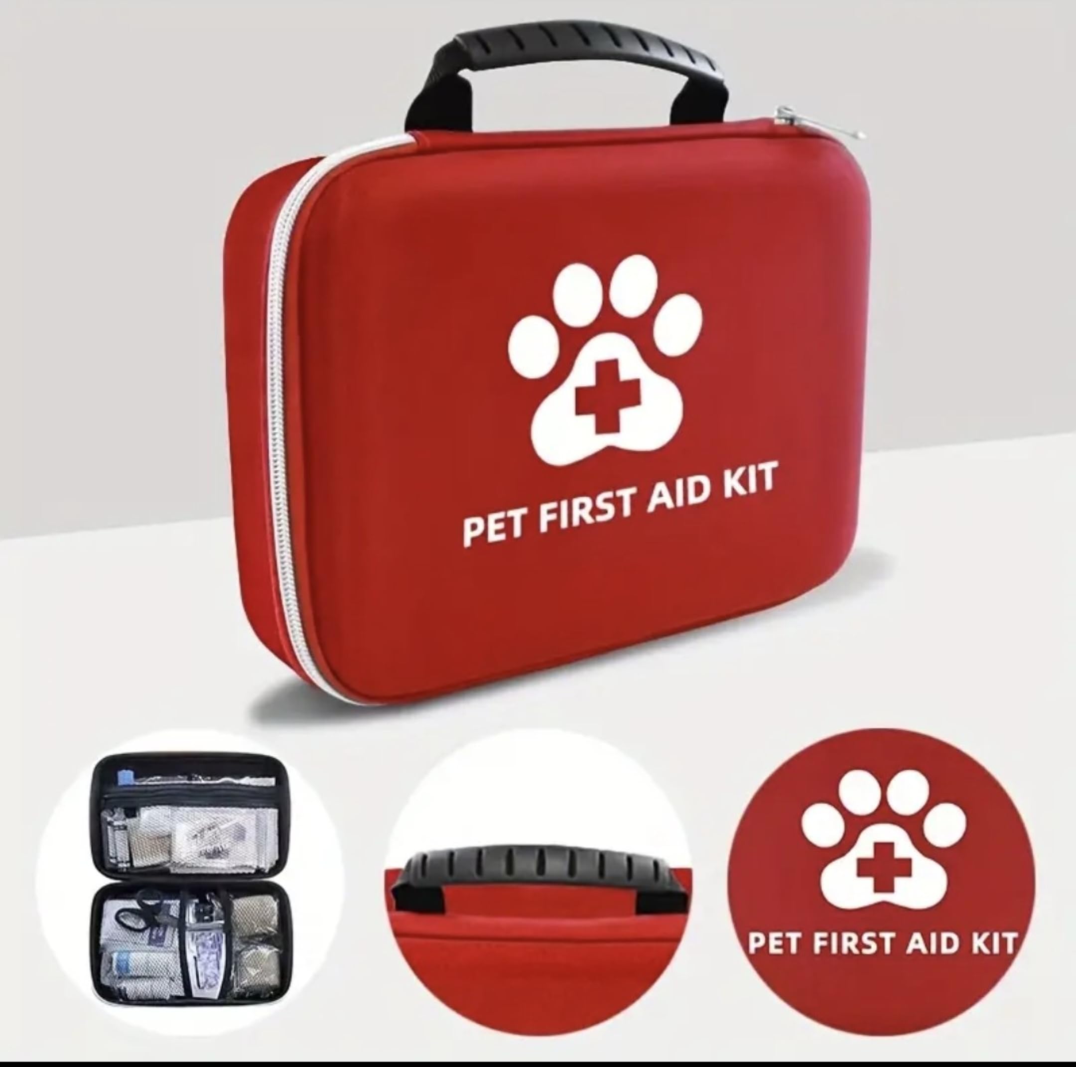 MediCounter Kit completo de primeros auxilios para mascotas para una protección total para las necesidades de tus mascotas