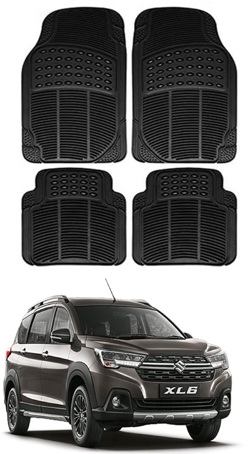 Car Rubber Foot Mat/Floor Mat for Maruti Suzuki XL6_T390 Amazon.in