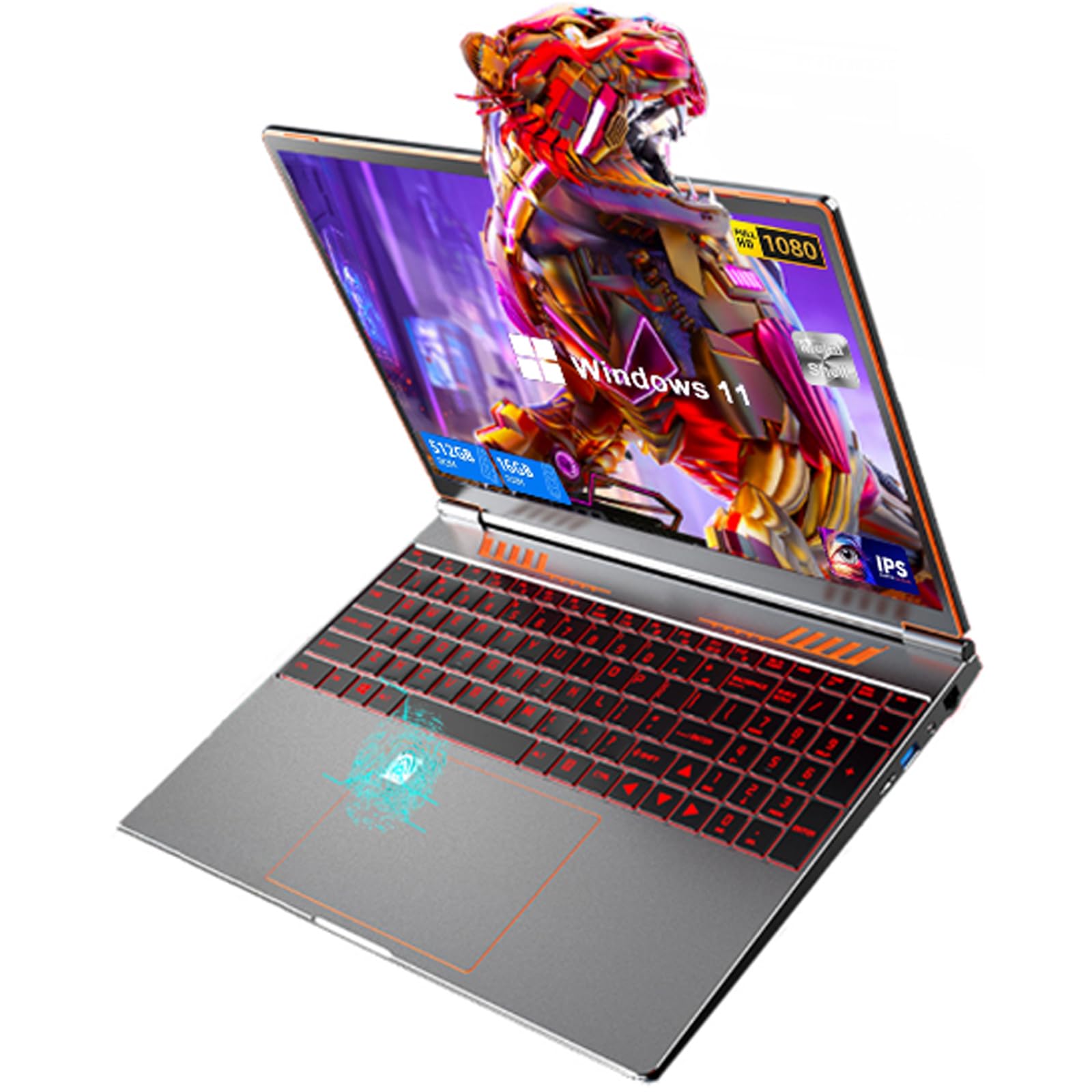 Amazon.com: KBJPADS 16-inch Gaming Laptop, 16GB DDR4, 512GB SSD