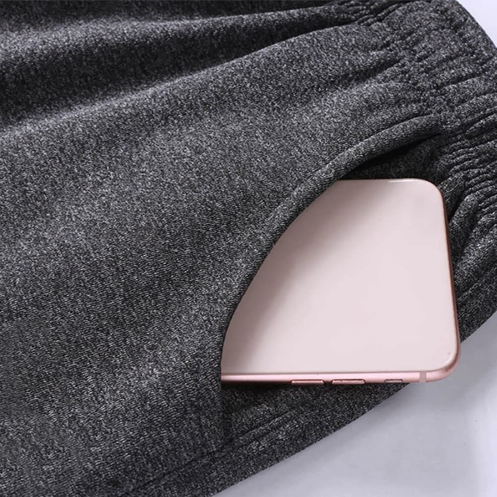 Joggers Hommes Thermo Fleece Pantalons De Sport Loisirs Doublés Épaissie Hiver Chaud Sports Pantalons De Survêtement Workout Gym