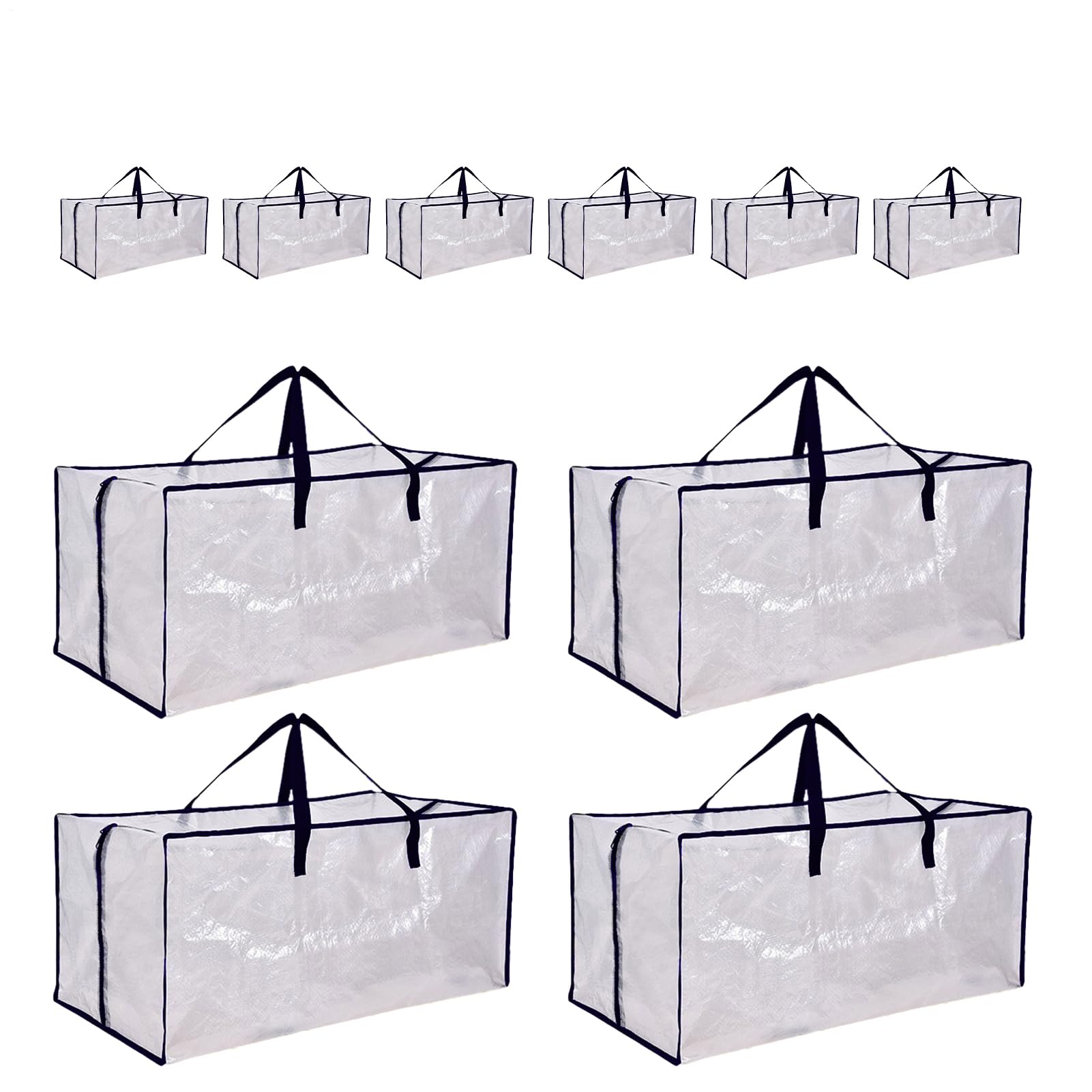Umzugstaschen 10 Stücke Packorganisator Tragetaschen