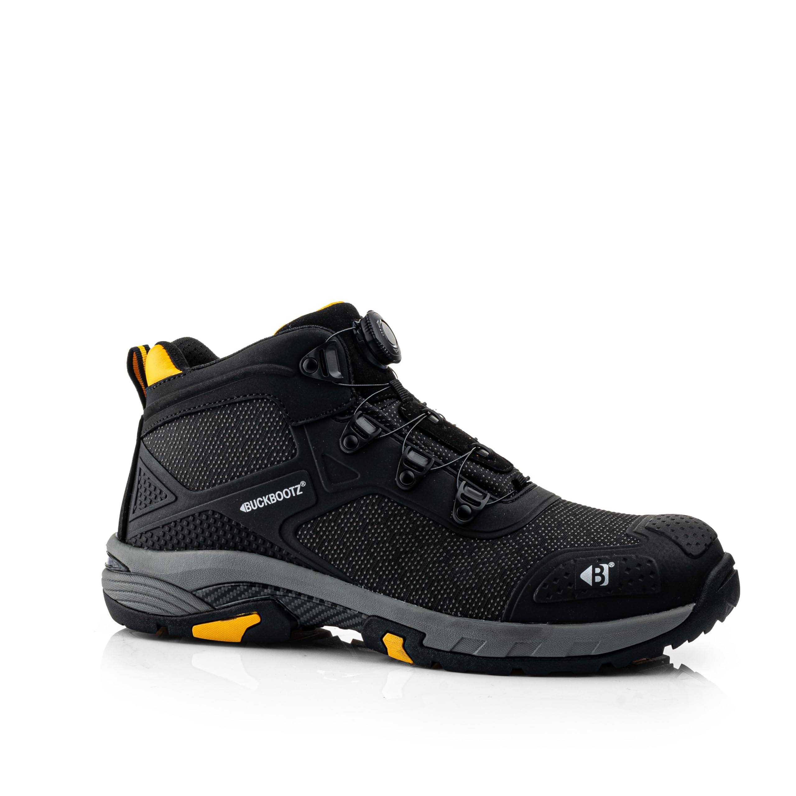 Buckbootz TRADEZ WHEELZ SAFETY BOOTS LIGHTWEIGHT WITH FITGO LACING