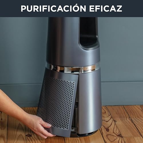 Rowenta Eclipse 2-en-1 Ventilateur purificateur, Ventile et filtre l’air, Particules fines, 32 dB (A), Puissant, Oscillation, 12 vitesses, Minuteur, Départ différé QU5030F0 - 8