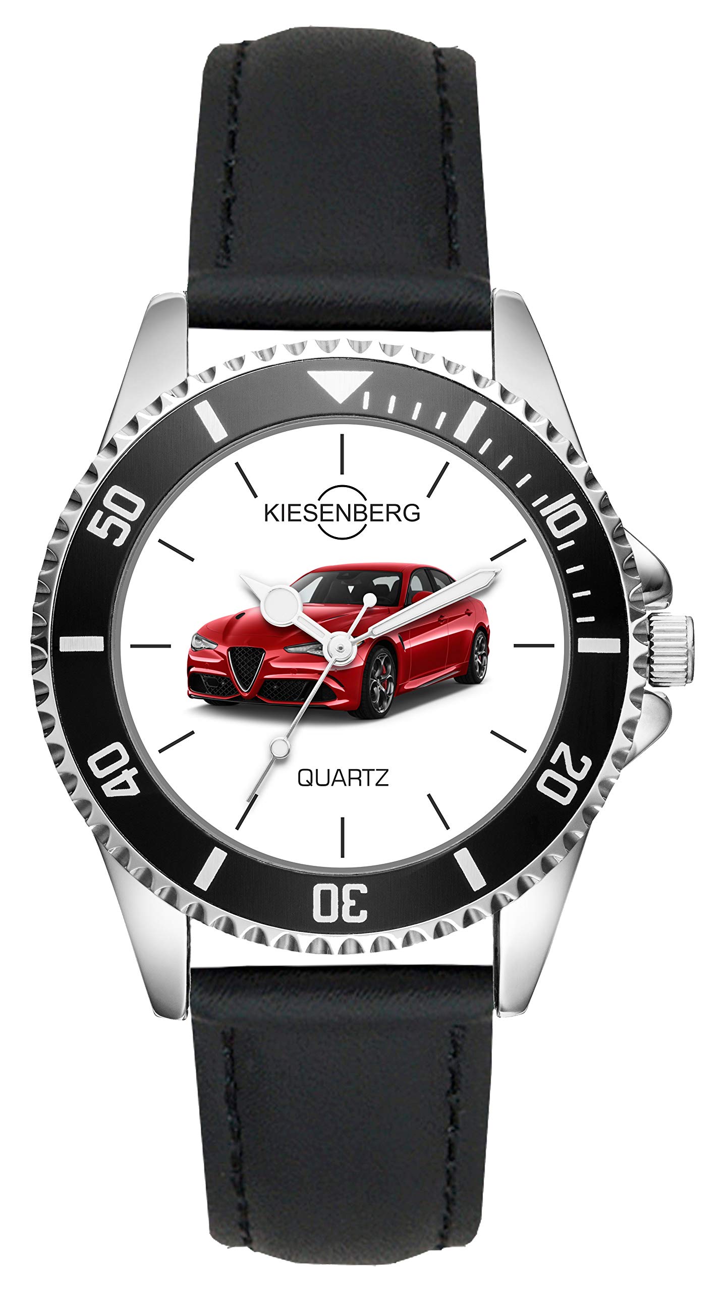 Orologio Da Uomo KIESENBERG Fan Alfa Romeo Stelvio - Quadrante Cockpit Quarzo 43mm - 2