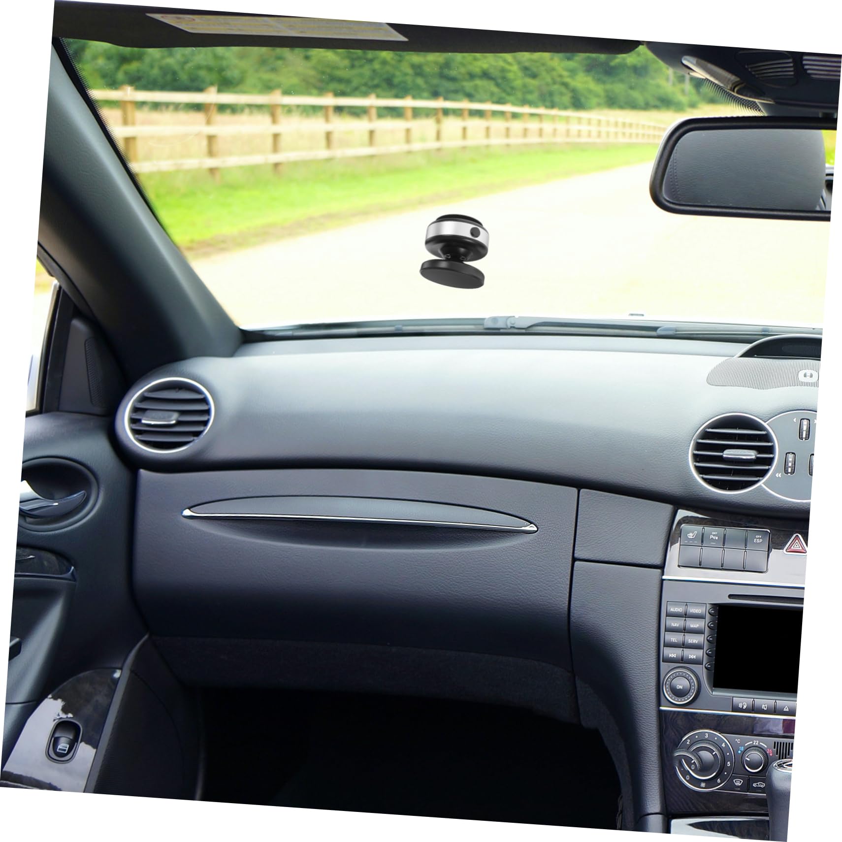 Supporto per Cellulare da Auto per Cruscotto, Supporto Magnetico Pieghevole in Plastica Forte Ventosa, Compatibile Smartphone
