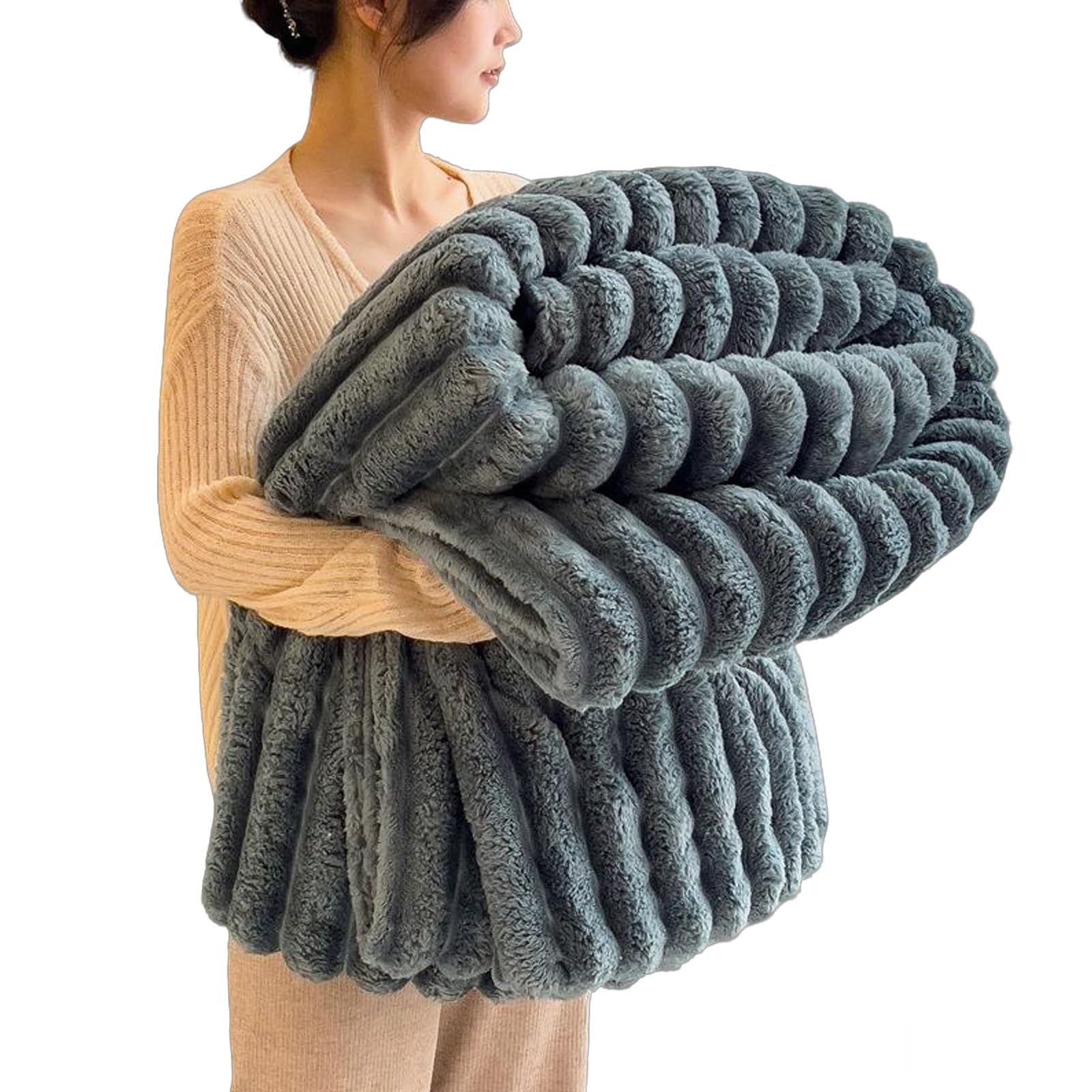 Plaid polaire douillet pour canapé et lit : votre couverture grand format toutes saisons
