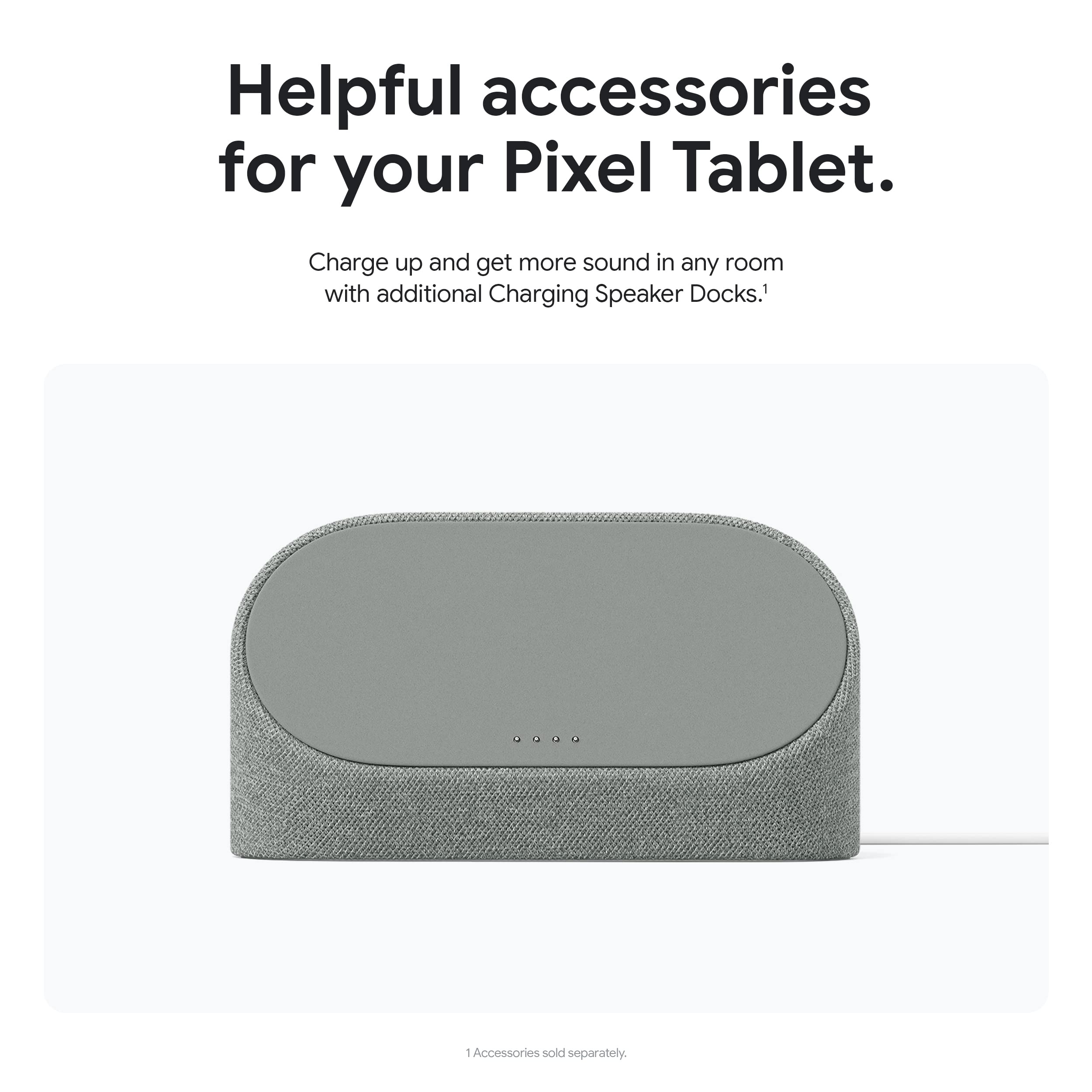 Google Pixel Tablet Speaker Dock – Hazel (Made by Google) : Amazon