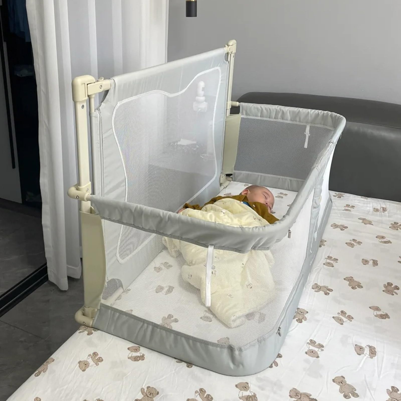 Amazon.co.jp: 添い寝 ベッド インベッド、ベビーサークル、多機能  