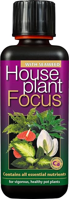 Growth Technology Ltd GTHPF300 Houseplant Focus Balanced Liquid Concentrated Fertiliser 300ml