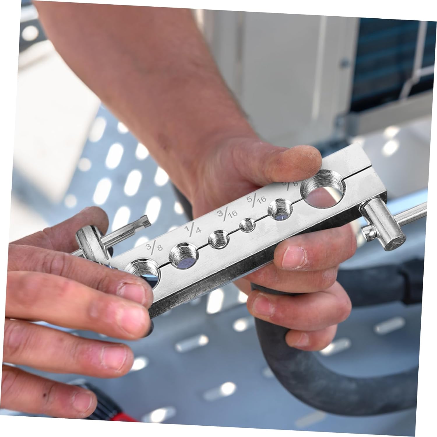 Ciieeo 1set Tube Expander Flaring Tool Kit Efficient Refrigeration Expansion Tool for Projects Versatile Brake and Line Bender