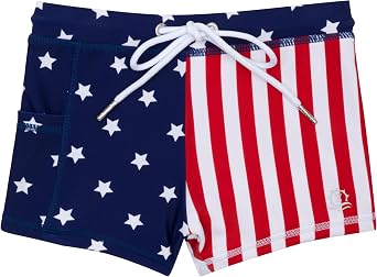 SwimZip Shorties - UPF 50+ Swim Shorts - Baby, Toddler, and Kids - Boys or Girls