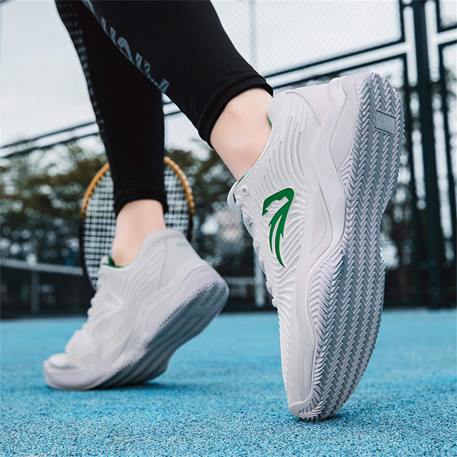 Męskie buty tenisowe do squasha i badmintona miękkie dno antypoślizgowe buty do użytku na zewnątrz do fitnessu i sportów
