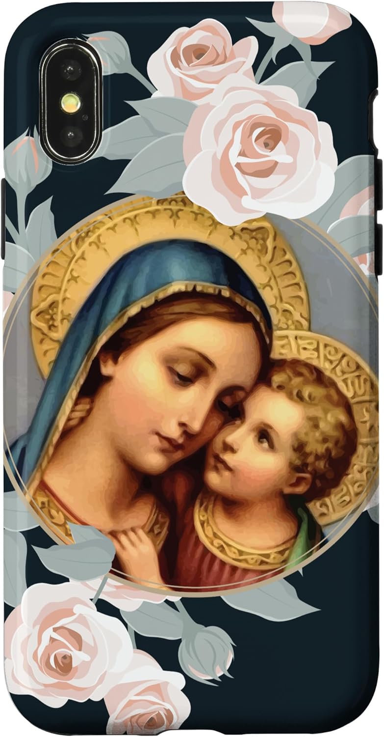 Mother of God of Good Remedies Mother of God Mary Art Case for iPhone 13