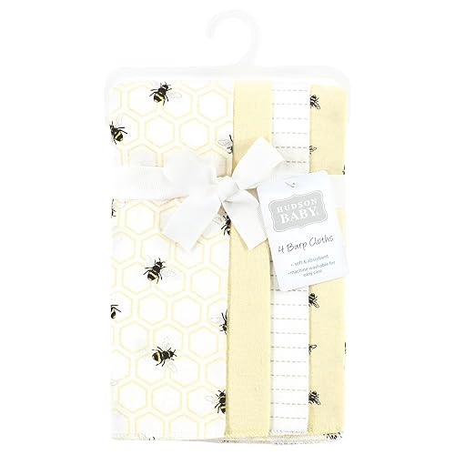 Miniatura 1106 de Hudson Baby - Paños unisex de franela de algodón para bebé, avión, talla única