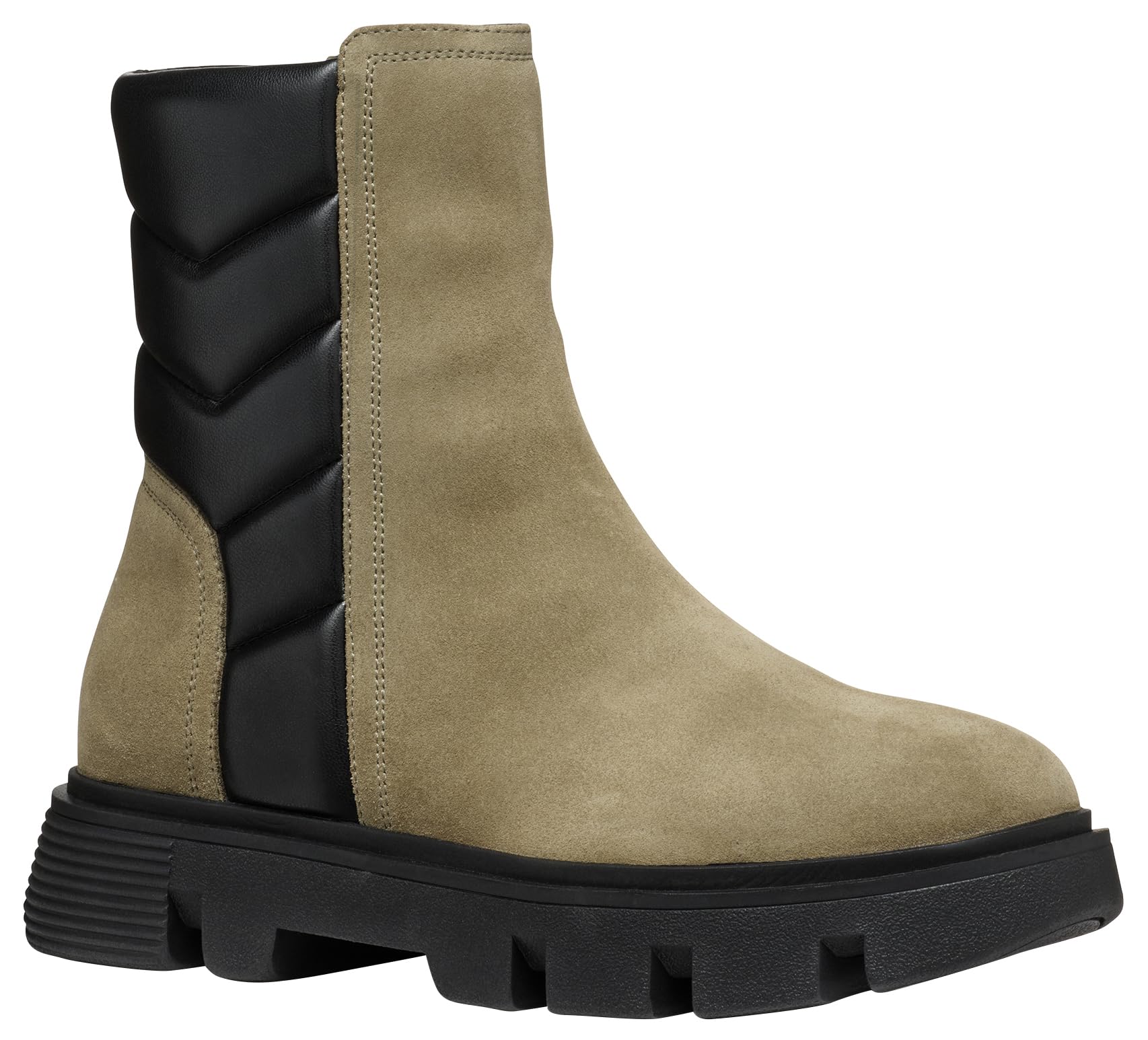 Geox Women's D Vilde B Ankle Boots, Musk Black, 3.5 UK