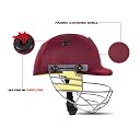 Cricket Helmet SG BLAZETECH Maroon Large gallery image