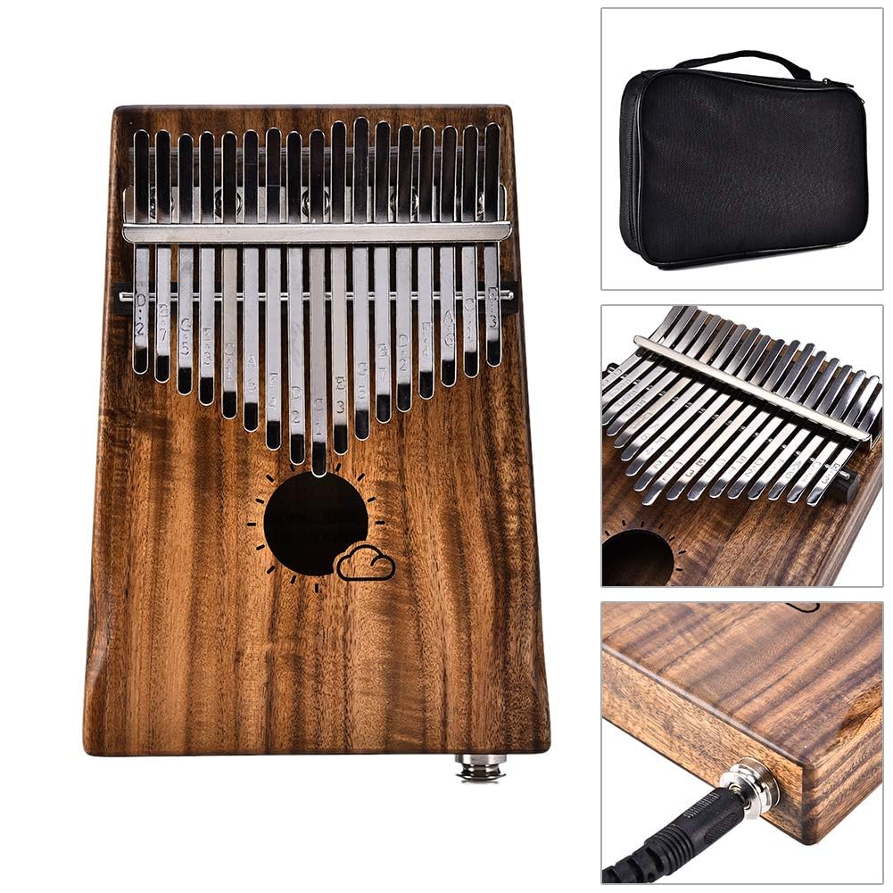 Amazon.co.jp: カリンバ17キー 親指ピアノ アフリカ楽器 EQ