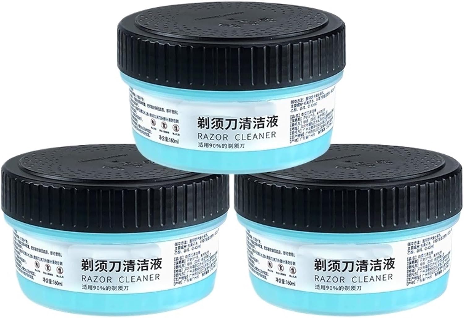 CC13 Washing Fluid Replacement. Compatible With Philips, Honeycomb-specific Razor Cleaning Solution(3pcs-Cleaning solution)