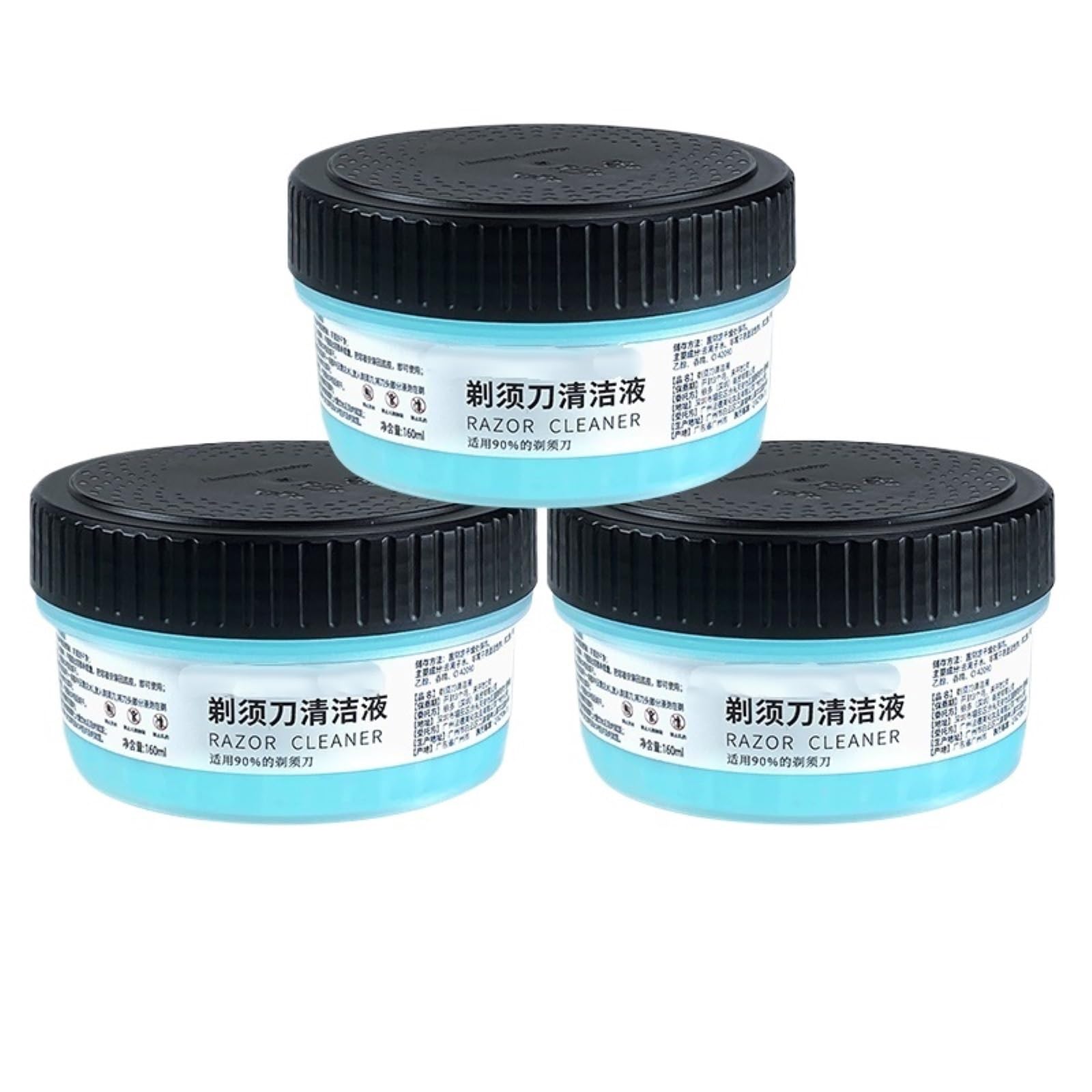 CC13 Washing Fluid Replacement. Compatible With Philips, Honeycomb-specific Razor Cleaning Solution(3pcs-Cleaning solution)