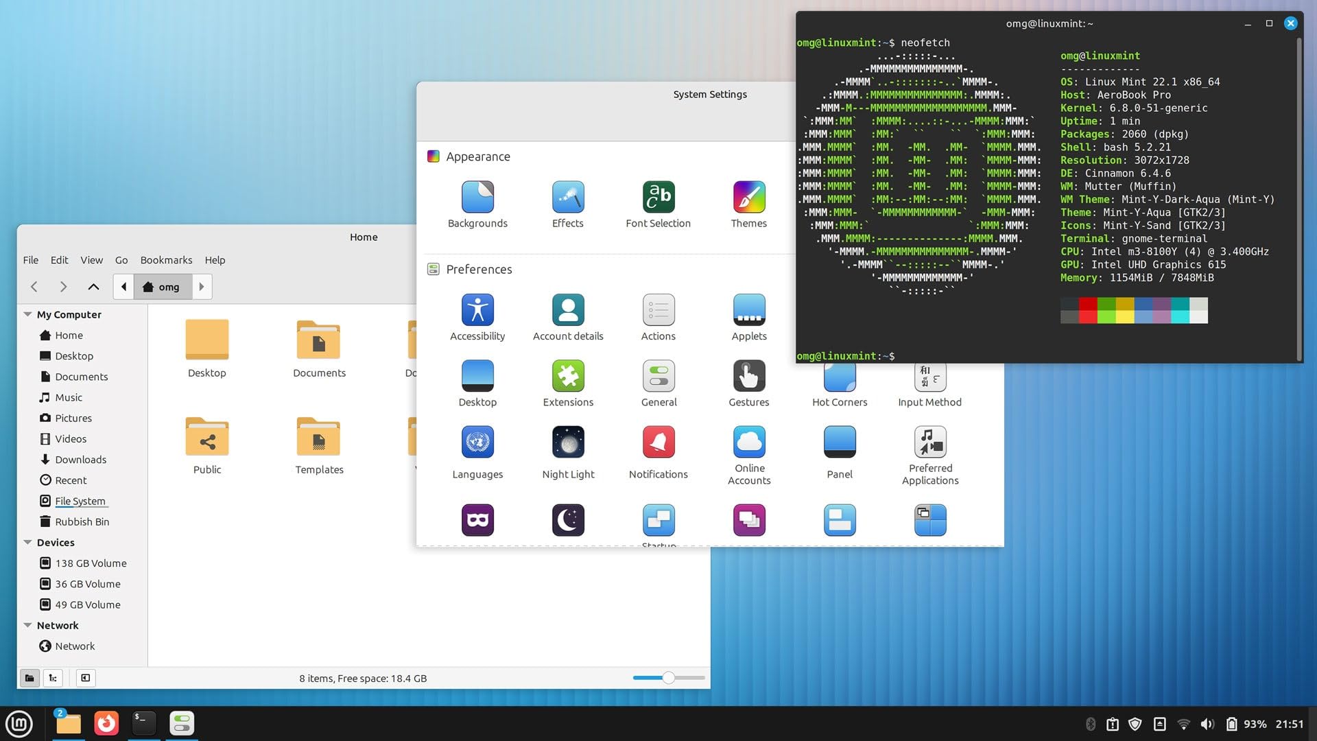 GNU/Linux Mint 64-Bit Live & Installations-DVD (Deutsch) | Bootfähige Rettungs- & Setup-DVD für PC & Laptop | UEFI/BIOS | Quickstart-Guide inkl. | Open-Source