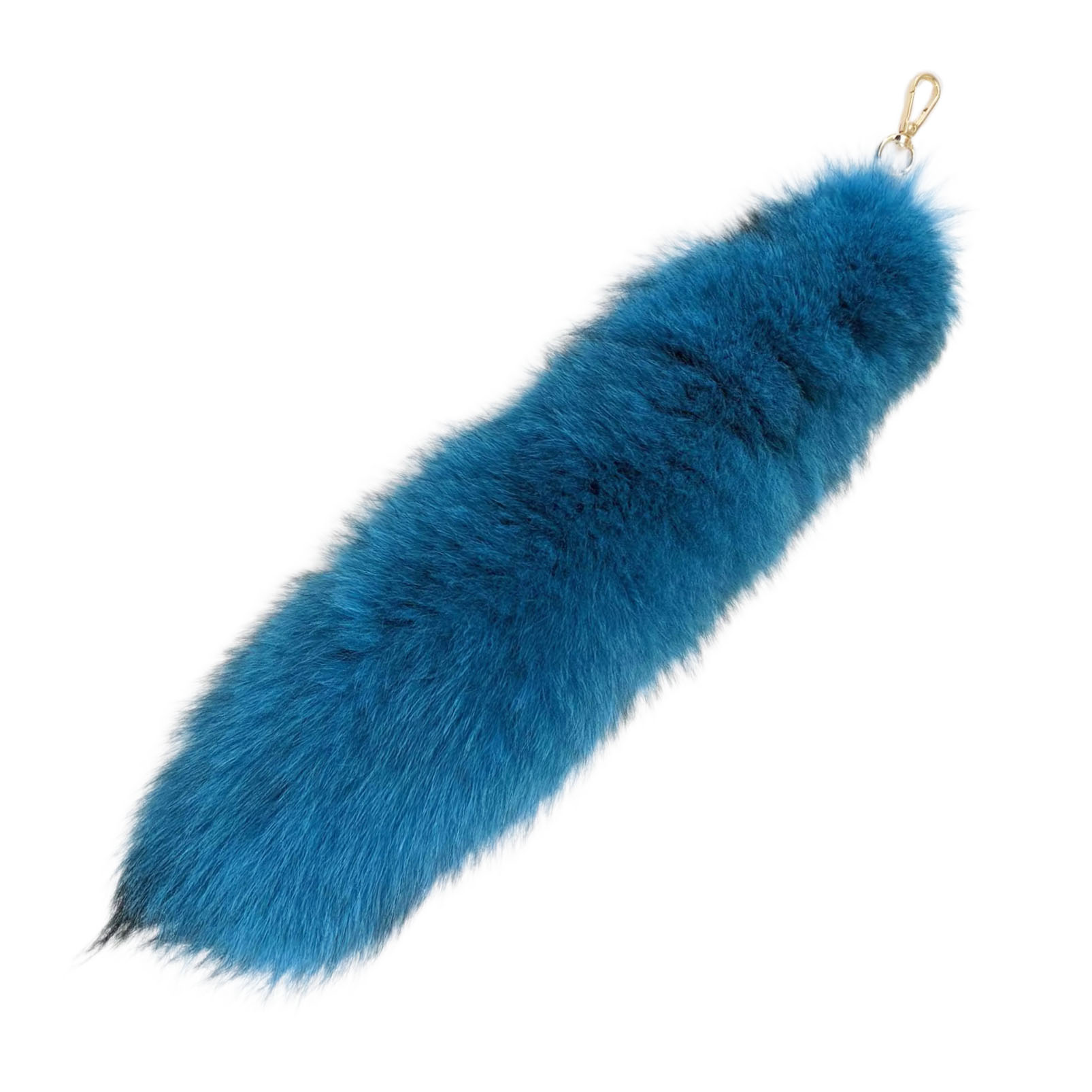 Amazon.com: LVCOMEFF Fluffy Real FOX Fur Tail Keychain Huge