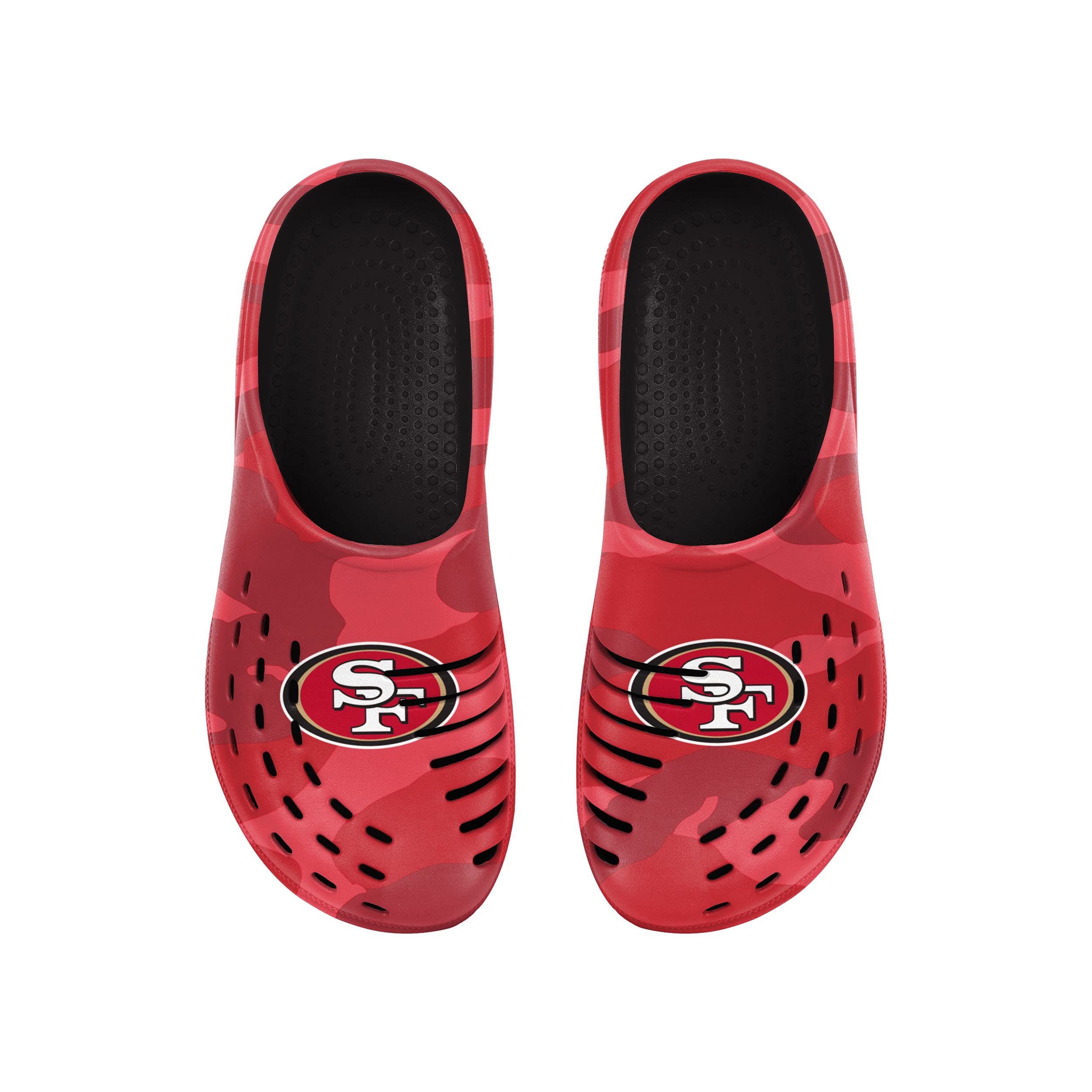 FOCO Herren NFL Team Logo Garten Wasser Sandalen Schuhe Slipper Clogs