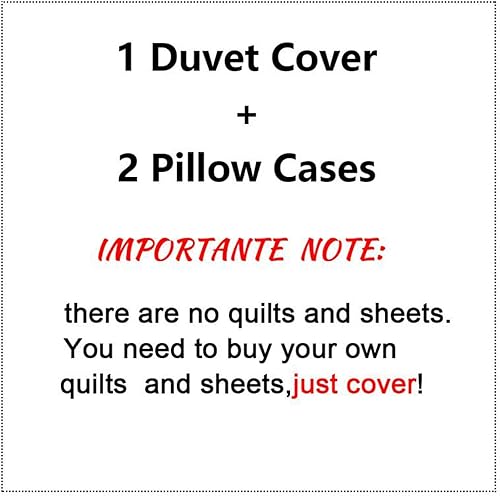 Miniatura 5 de AILONEN Juego de ropa de cama de calavera para adolescentes y niños, juego de funda de edredón con estampado de calavera, juego de ropa de cama con