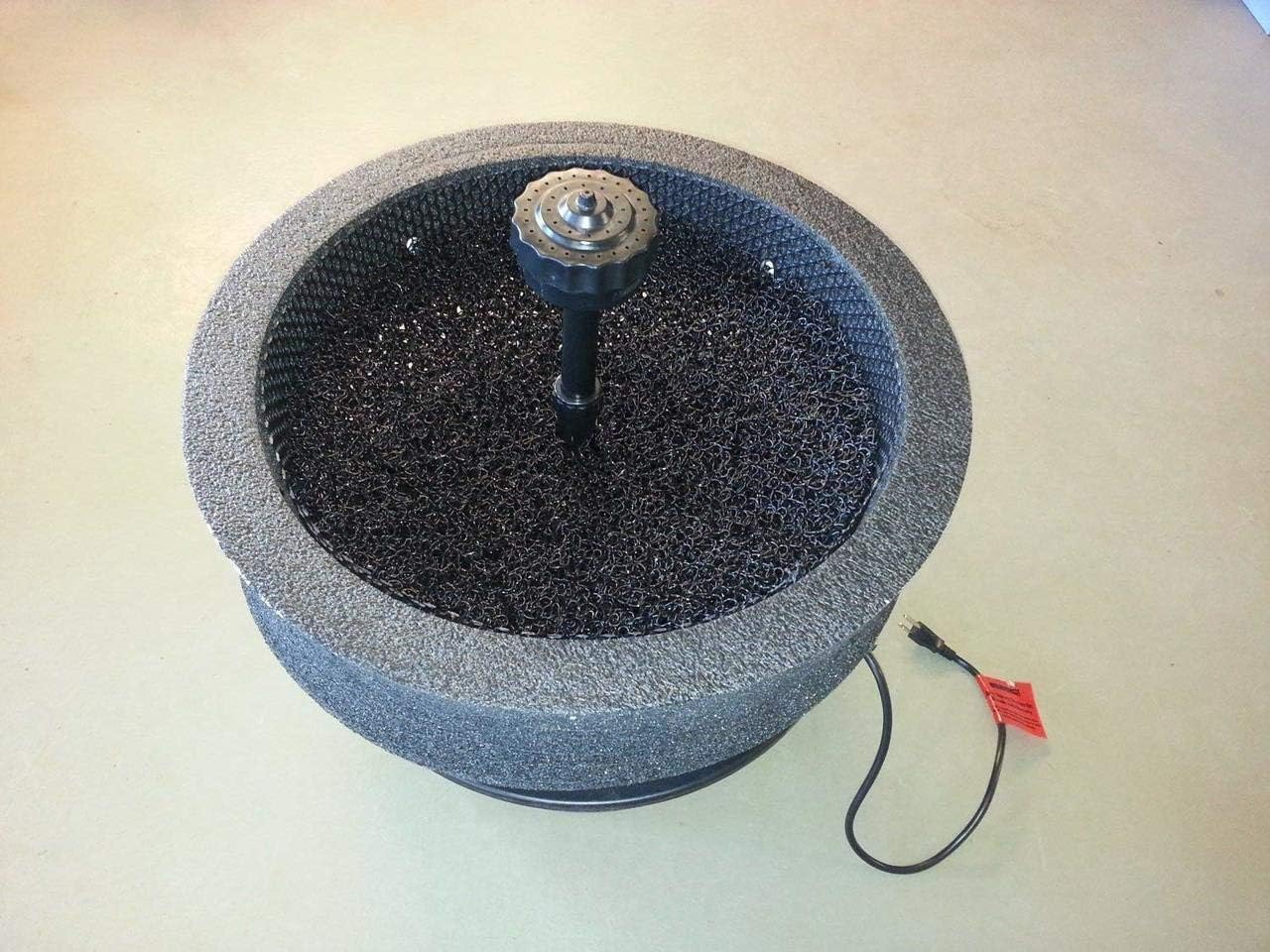 Custom Pro 5200 Floating Fountain Aerator with 5200 GPH Pump, 100 Foot Cord, Multi-Tier Nozzle, Telescoping Riser, Float & More
