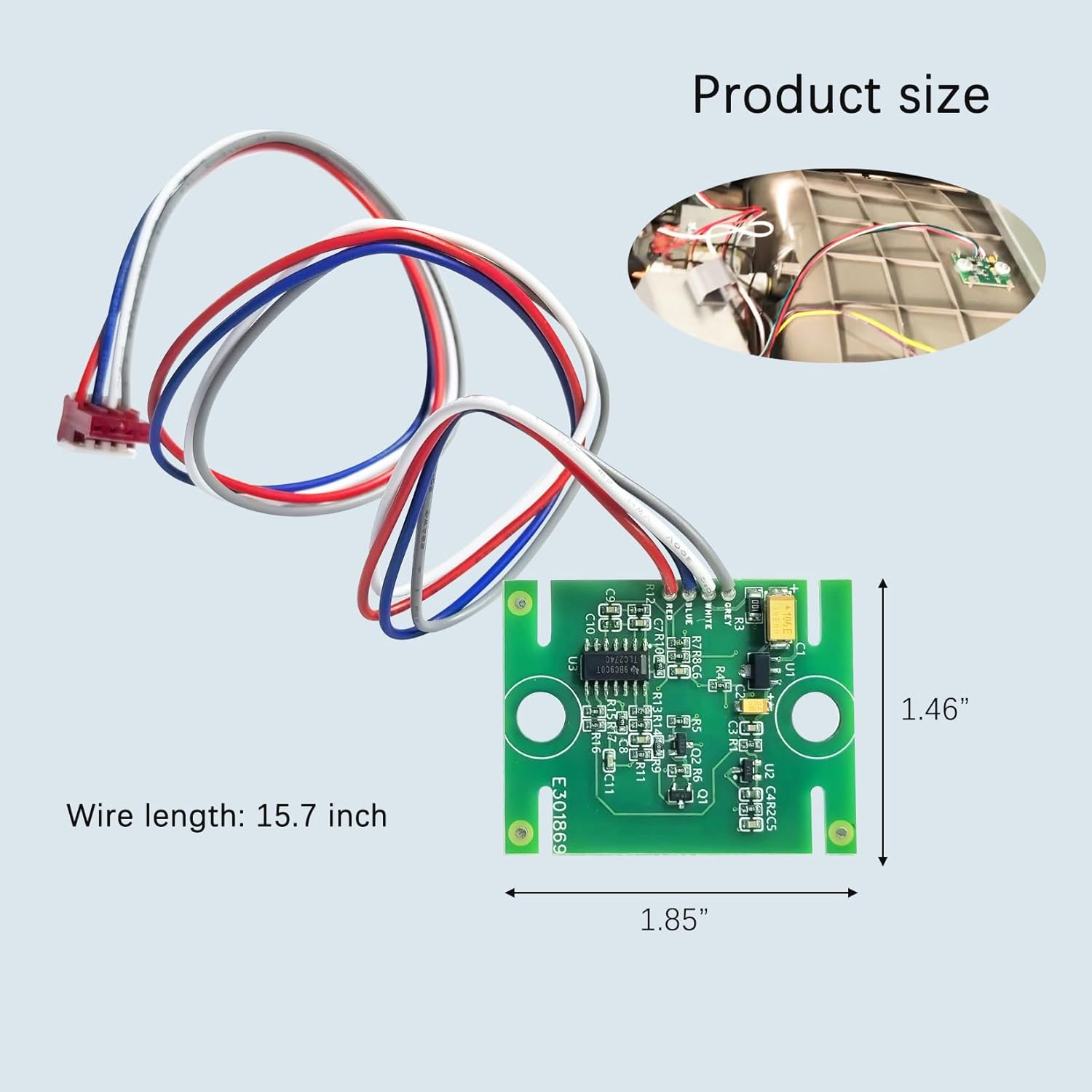 56328C 98544C Water Bottle Sensor Kit for Elkay EZ H2O Sensors and Halsey Taylor HydroBoost Sensor Kits, Replacement for 98532C Parts Thermostat