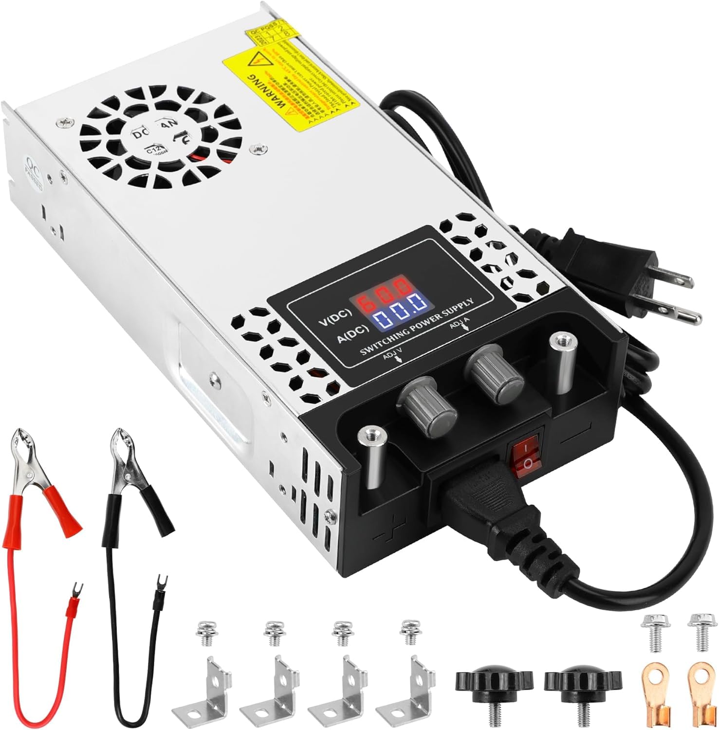 【先行発売!】『電位手技(R)-Electric Volt System』DVD Amazon.com: NUOWEIDE Adjustable 0-60V Power Supply 10A 600W, 110V