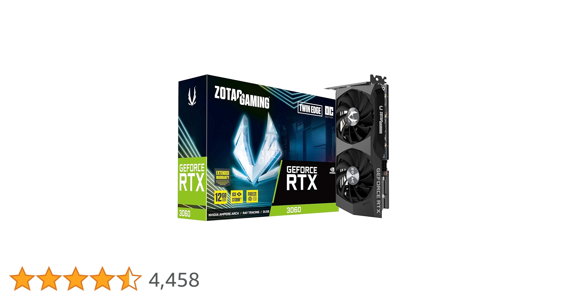 グラフィックボード・グラボ・ビデオカード ZOTAC GeForce RTX 3060 Twin Edge OC ZOTAC GAMING GeForce RTX 3060 Twin Edge OC | ZOTAC