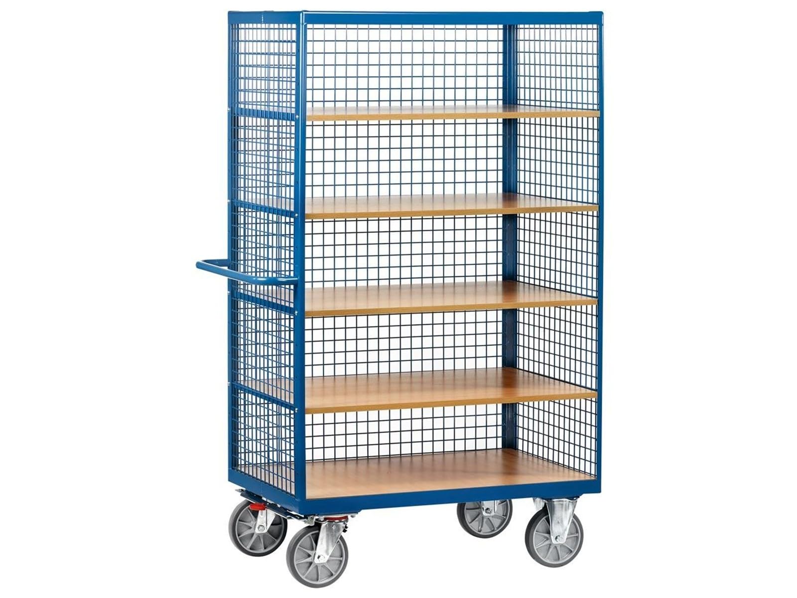 MTPJG3393 F 750 Carro con Bandeja con Malla, 3 Paredes con Rejilla Design, 1200 mm x 780 mm Plataforma