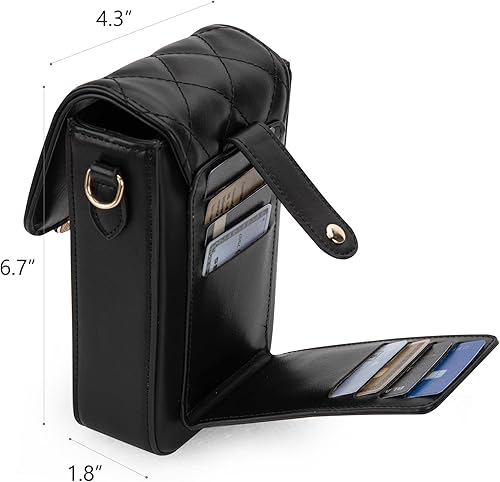 Miniatura 4 de Montana West Cell Phone Purse Small Crossbody Bags for Women Cellphone Wallet Bag with RFID Blocking Credit Card Slots