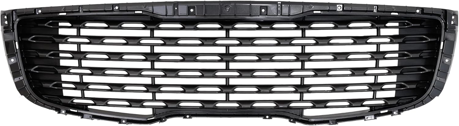 Garage-Pro Grille Assembly Compatible with Kia Sedona 2019-2021 Painted Dark Gray Shell and Insert KI1200216